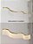 Lustre Pendente Moderno Dourado Canelado Onda Espiral De Acrilico Com Luz Led 3 Em 1 - Green Age 127/220v - Imagem 5