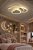 Luminaria Moderna Plafon Led De Sobrepor Nuvem Quarto Infantil Bebê Branco Com Luz 3 Em 1 - Green Age 127/220v - Imagem 11
