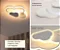 Luminaria Moderna Plafon Led De Sobrepor Nuvem Quarto Infantil Bebê Branco Com Luz 3 Em 1 - Green Age 127/220v - Imagem 4