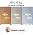 Lustre Pendente Moderno Dourado Com 2 Folhas De Lótus Em Acrilico Com Luz Led 3 Em 1 - Green Age 127/220v - Imagem 2