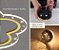 Lustre Pendente Moderno Dourado Nuvem Com Globo Estrelado Para Quarto Infantil Com Luz Led 3 Em 1 - Green Age 127/220v - Imagem 5