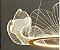 Lustre Pendente Moderno Dourado Minimalista Anel Design Asas De Borboleta Em Acrilico Com Luz Led 3 Em 1 - Green Age - Imagem 7