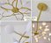 Lustre Pendente Moderno Dourado 75cm Design Ramos De Árvore Com 30 Led Luz 3 Em 1 - Green Age 127/220v - Imagem 5