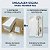 Luminária Pendente Moderno Lux Dourado Com Globo De 15cm Em Vidro Cristal Transparente + Led 3 Em 1 - Green Age 127/220v - Imagem 4