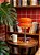 Luminaria Abajur De Mesa Macaron De Vidro Laranja Bauhaus Retrô Vintage Cogumelo Com Usb E Luz Led 3 Em 1 Dimerizável - Imagem 8