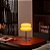 Luminaria Abajur De Mesa Macaron De Vidro Laranja Bauhaus Retrô Vintage Cogumelo Com Usb E Luz Led 3 Em 1 Dimerizável - Imagem 10