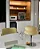 Luminaria Abajur De Mesa Macaron De Vidro Bege Bauhaus Retrô Vintage Cogumelo Com Usb E Luz Led 3 Em 1 Dimerizável - Imagem 12