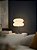 Luminaria Abajur De Mesa Macaron De Vidro Branco Bauhaus Retrô Vintage Cogumelo Com Usb E Luz Led 3 Em 1 Dimerizável - Imagem 8