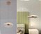 Lustre Pendente Moderno Dourado Folha De Lótus Em Acrilico Com Luz Led 3 Em 1 - Green Age 127/220v - Imagem 5