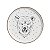 Prato / bandeja cerâmica - Urso (2 cm x 20 cm - 1 unidade) - Imagem 1
