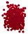 Confete papel de seda - Vermelho (2.5 cm - 10g) - Imagem 1