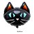 Balão gigante Halloween - Gato preto (unidade - 62x65 cm) - Imagem 2