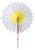 Flor de papel Margarida - Daisy (12 cm de diâmetro - cabo picolé) - Imagem 1