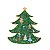 Prato de papel Árvore de Natal - Quebra-Nozes (8 unidades) - Imagem 1