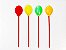 Vela Balões de aniversário (4 unidades) - Imagem 1