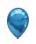 Balão Chrome Azul - 11" (2 unidades) - Imagem 1
