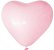 Balão Coração gigante 36" - Rosa Claro (unidade) - Imagem 1