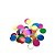 Confete bola metalizado - Mix Cores e tamanhos (25g) - Imagem 3