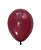 Balão látex 11" - Vinho perolado (unidade) - Imagem 1