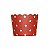 Formas de papel forneáveis para Cupcake Vermelho - Estrelas (20 unidades) - Imagem 1