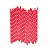 Canudo de papel vermelho - Estrelas (20 unidades) - Imagem 1