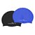 Touca Natacao Silicone Junior Azul Ntk - Imagem 2