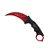 Faca Karambit Km002 Red Albatroz - Imagem 3