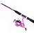 Kit Carina 4000 Vara Sun 552 1.65m 8-15lb Rosa - Imagem 2