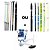 Kit Mp30 Vara Kara/kara Black 1651 1.65m 10-20lb - Imagem 1