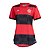 Camisa Time Feminina Baby Look Flamengo P Ginga Sp - Imagem 1