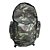 Mochila Camping Camuflada G Abertura Frontal Narci - Imagem 1
