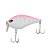 Isca Artificial Rebraint Cor Rosa/branco Pesca Br - Imagem 1