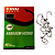 Pc Anzol Tinu Kawas 5 Black Encastoado S/g C/10 Mt - Imagem 1