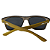 Oculos Solar Polarizado Camaiu Dourado Fish - Imagem 3