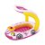 Bote Boia Inflavel Infantil Carro Rosa Bestway - Imagem 1