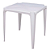 Mesa De Plastico Branca Mor - Imagem 1