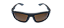 Oculos Solar Polarizado Aquila Marrom Dourado Fish - Imagem 1