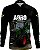 Camisa Infantil Uv 50 Agro 01 Preta 04 Nortrek - Imagem 1
