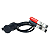 Adaptador 12v C/ Prendedores Aco Cromado Kala - Imagem 1