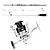 Kit Arena 1000 Vara Kara Light 1501 1.50m 06-12 Al - Imagem 1