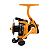 Molinete Joker Colorful 800 3+1 Rol Laranja Maruri - Imagem 3