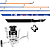 Kit Arena 2000 Vara Matrinxa 1651 1.65m 10-20lb - Imagem 1