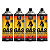 Caixa De Gas Cartucho Fogareiro 227g Leaogas C/4 - Imagem 1