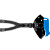 Mascara Mergulho E Snorkel Azul Lente Tranparente - Imagem 4