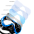Mascara Mergulho E Snorkel Azul Lente Tranparente - Imagem 6