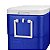 Caixa Termica 26.5l 28qt Azul Coleman - Imagem 2