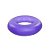 Boia Circular Inflavel Roxo 91cm Ntk - Imagem 1
