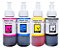 Refil de tinta Compatível T664 para Epson Ecotank 4 Cores - Imagem 1