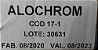 ALODINE / ALOCHROM - 17-1 - Imagem 3