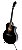 Violão Aço Deviser Cutway Folk L-X4 BK - Tampo Sólido c/ Capa Bag + Captador Equalizador Deviser EQ-KLT-17A - Imagem 4